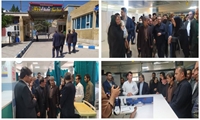 بررسی وضعیت حوزه سلامت در 4 شهرستان با حضور رئیس دانشگاه علوم پزشکی استان 