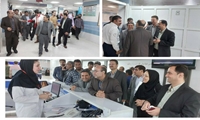 بازدید رئیس دانشگاه علوم پزشکی استان از بیمارستان شهدای لردگان