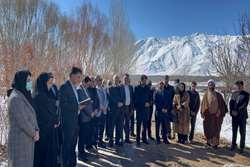 کلنگ زنی احداث ساختمان جدید مرکز خدمات جامع سلامت روستایی دورک شاپوری