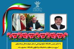 سرپرست معاونت تحقیقات و فناوری دانشگاه منصوب شد