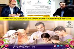 کسب رتبه اول کشور در کارنامه جوانی جمعیت